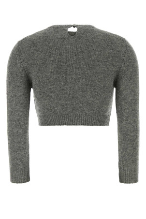 Grey wool blend sweater JIL SANDER (J03GP0191J14837)
