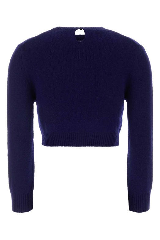 Blue wool blend sweater JIL SANDER (J03GP0191J14837)