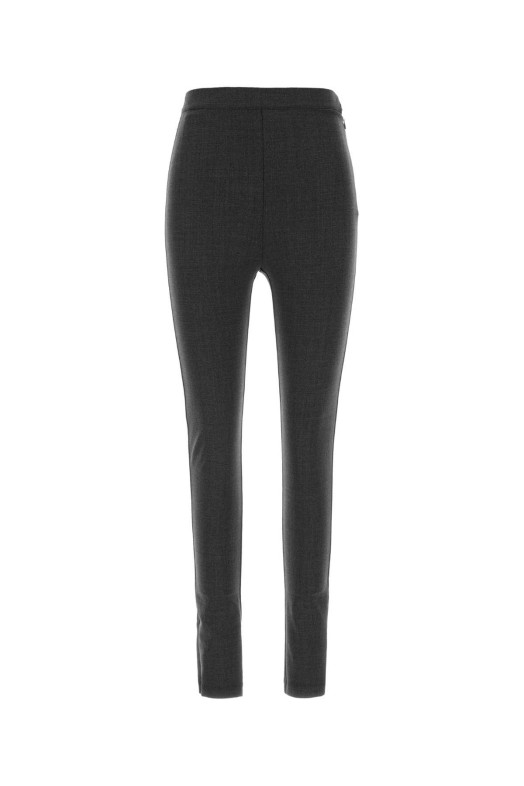 Graphite stretch virgin wool blend pant JIL SANDER (J03KA0344J40325)