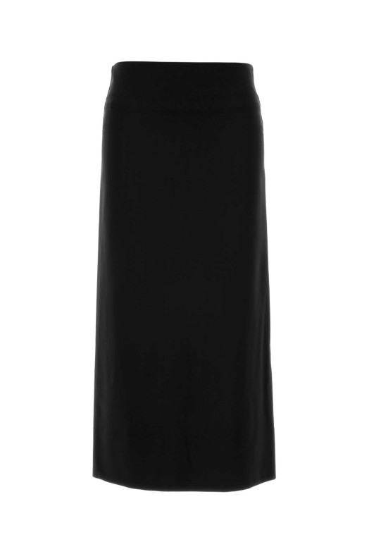 Black jersey skirt JIL SANDER (J03MA0280J20357)