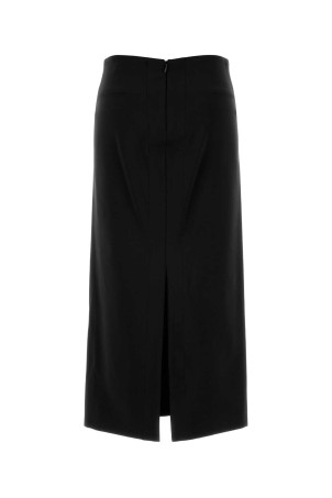 Black jersey skirt JIL SANDER (J03MA0280J20357)