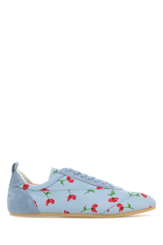 Printed canvas Etage sneakers Red JIL SANDER (J15WS0047P7713)