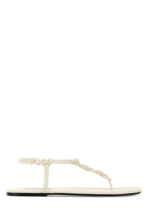 White leather Tangle sandals JIL SANDER (J16WP0144P7448)