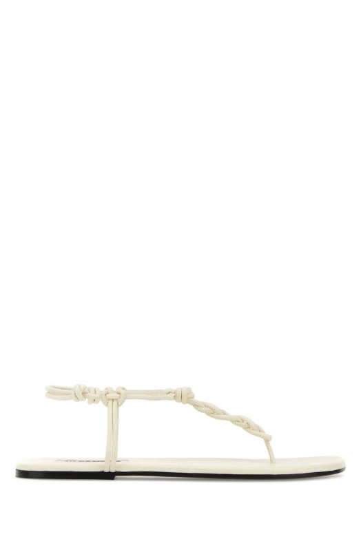 White leather Tangle sandals JIL SANDER (J16WP0144P7448)