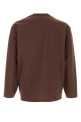 Chocolate cotton t-shirt JIL SANDER (J21GC0196J20360)