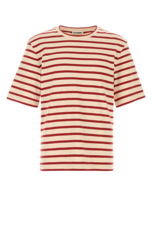 Embroidered cotton t-shirt JIL SANDER (J47GC0109J46497)