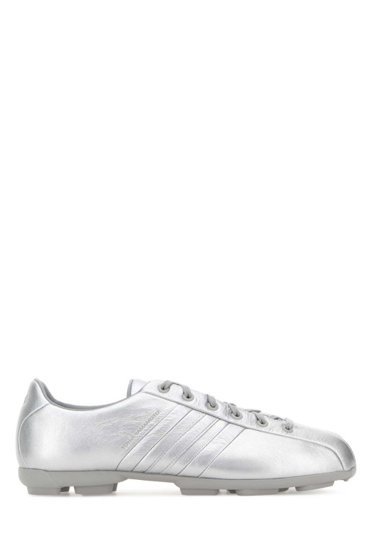 Silver leather Y-3 Field sneakers Y3 YAMAMOTO (KI7112)