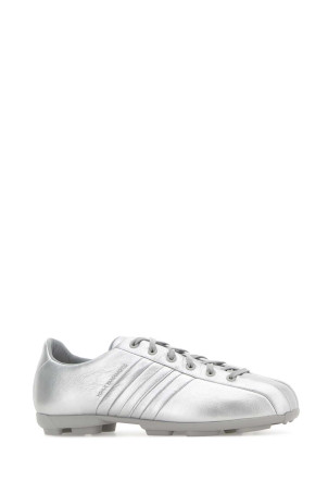 Silver leather Y-3 Field sneakers Y3 YAMAMOTO (KI7112)