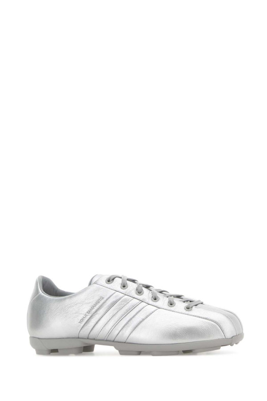 Silver leather Y-3 Field sneakers Y3 YAMAMOTO (KI7112)