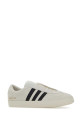 White suede Y-3 Gazelle sneakers Y3 YAMAMOTO (KJ9189)