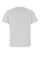 White cotton t-shirt Blue MONCLER (L10938C0005689AUG)