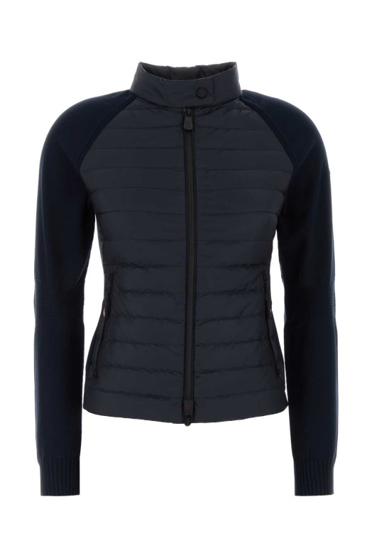 Navy blue knit cardigan Blue MONCLER GRENOBLE (L10989B00001M1183)