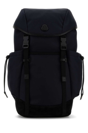 Midnight blue canvas backpack Blue MONCLER (L109A5A00010M7835)