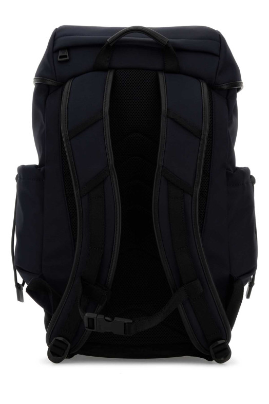 Midnight blue canvas backpack Blue MONCLER (L109A5A00010M7835)