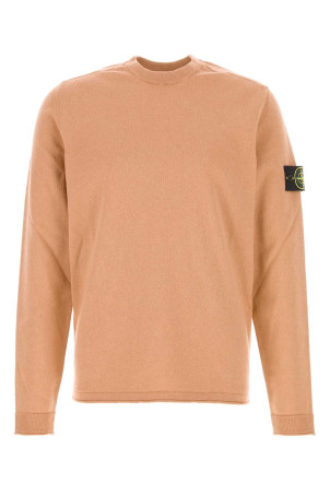 Pastel orange cotton blend sweater STONE ISLAND (L1S155100052S00B0)