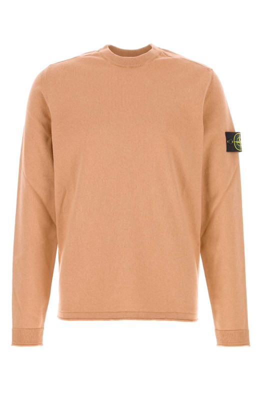 Pastel orange cotton blend sweater STONE ISLAND (L1S155100052S00B0)