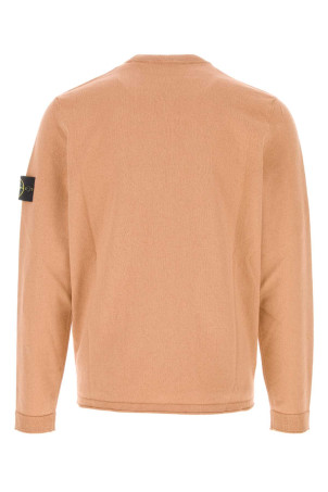 Pastel orange cotton blend sweater STONE ISLAND (L1S155100052S00B0)