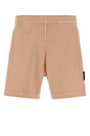 Salmon cotton bermuda shorts STONE ISLAND (L1S156200014S0060)