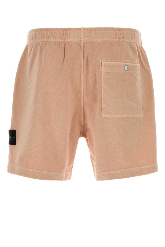 Salmon cotton bermuda shorts STONE ISLAND (L1S156200014S0060)