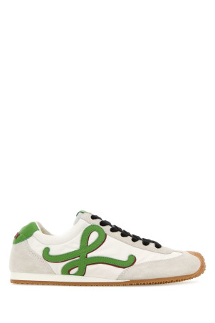 Two-tone canvas and suede Ballet Runner 2.0 sneakers LOEWE (LBR2282X31)