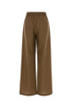 Brown cotton blend wide-leg pant BRUNELLO CUCINELLI (M0F79P9131)