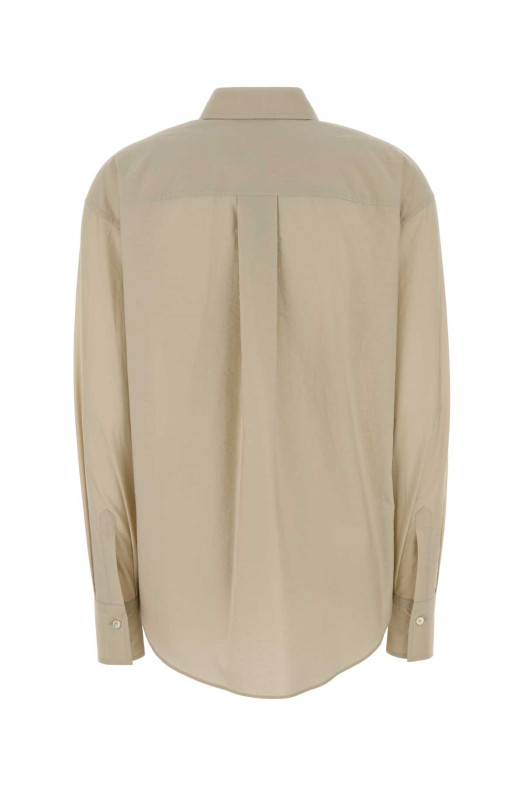 Sand cotton blend shirt BRUNELLO CUCINELLI (M0F79RJ926)