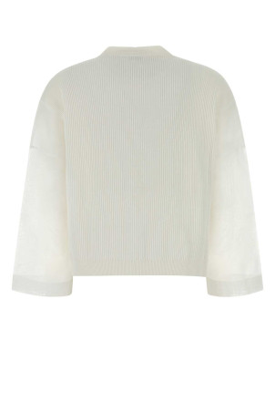 White cotton cardigan BRUNELLO CUCINELLI (M19259516)