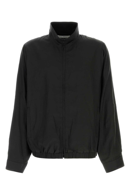 Black jersey Casino jacket OUR LEGACY (M2261CSB)