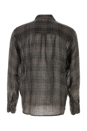 Embroidered linen oversize shirt OUR LEGACY (M2262AP)