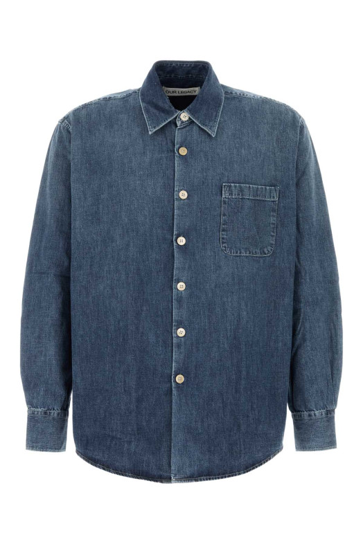 Denim oversize shirt OUR LEGACY (M2262AW)