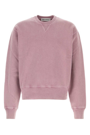 Antiqued pink cotton sweatshirt OUR LEGACY (M2266BG)