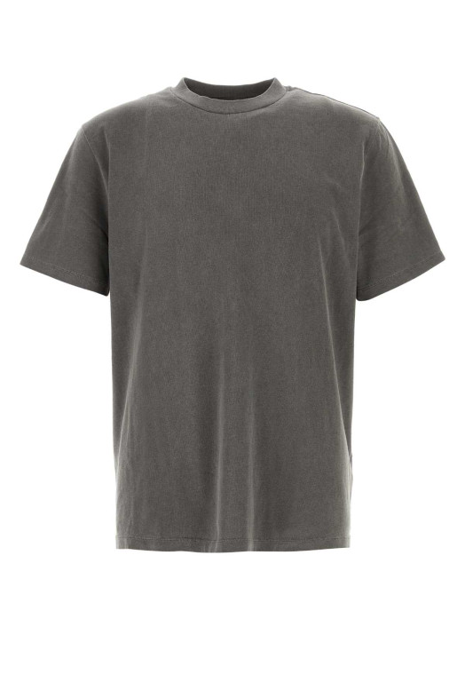 Graphite cotton oversize t-shirt OUR LEGACY (M2266BWG)