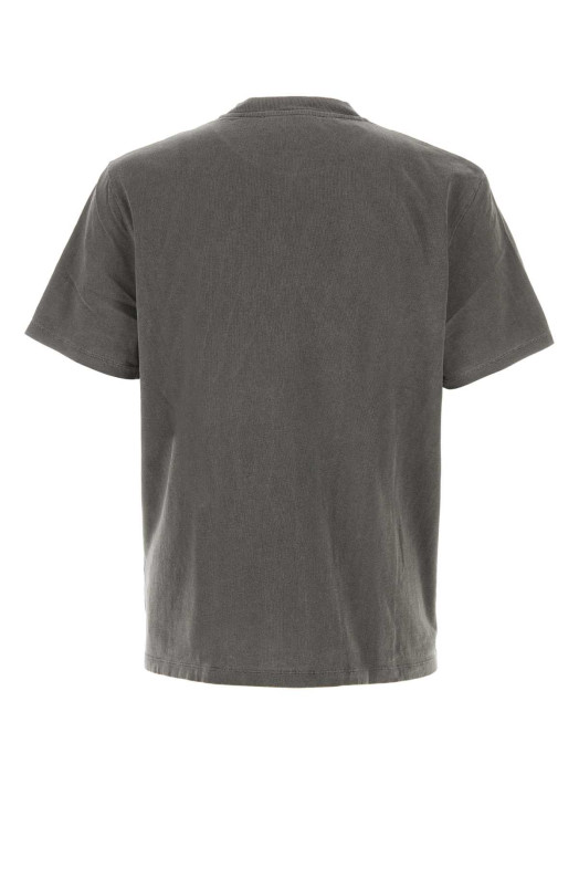 Graphite cotton oversize t-shirt OUR LEGACY (M2266BWG)