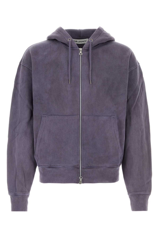 Purple cotton sweatshirt OUR LEGACY (M2266RA)