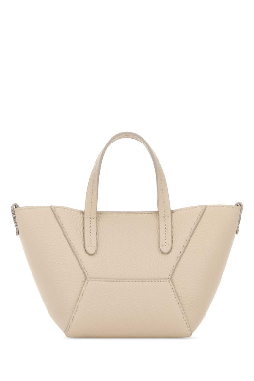 Sand leather handbag BRUNELLO CUCINELLI (MBDKD2675)