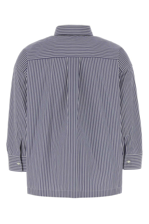 Embroidered poplin shirt BRUNELLO CUCINELLI (MH740MP406)