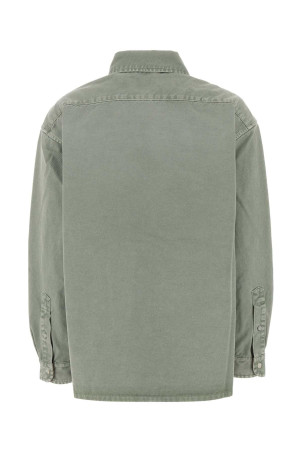 Sage green gabardine shirt MIU MIU (MK2018SOOO1350)
