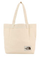 Cream canvas shopping bag THE NORTH FACE (NF0A3VWQ)