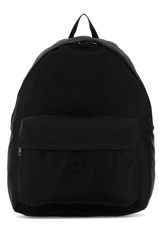 Black canvas Sac A Dos backpack Black A.P.C. (PAAGXH62246)