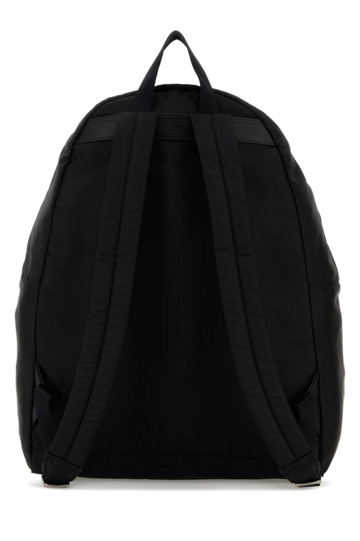 Black canvas Sac A Dos backpack Black A.P.C. (PAAGXH62246)