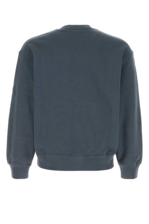 Air force blue cotton sweatshirt MAISON KITSUNE (QM00309KM0341)