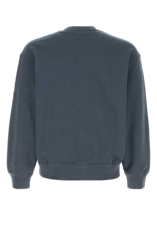 Air force blue cotton sweatshirt MAISON KITSUNE (QM00309KM0341)