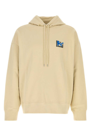 Beige cotton oversize sweatshirt MAISON KITSUNE (QM00704KM0340)