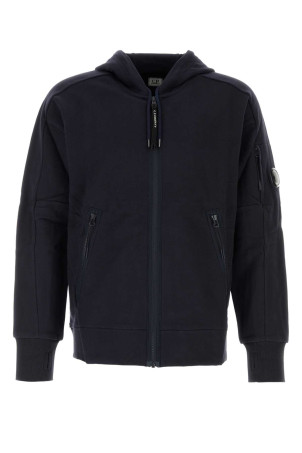 Midnight blue cotton sweatshirt C.P. COMPANY (RCCMSS716A005086W)