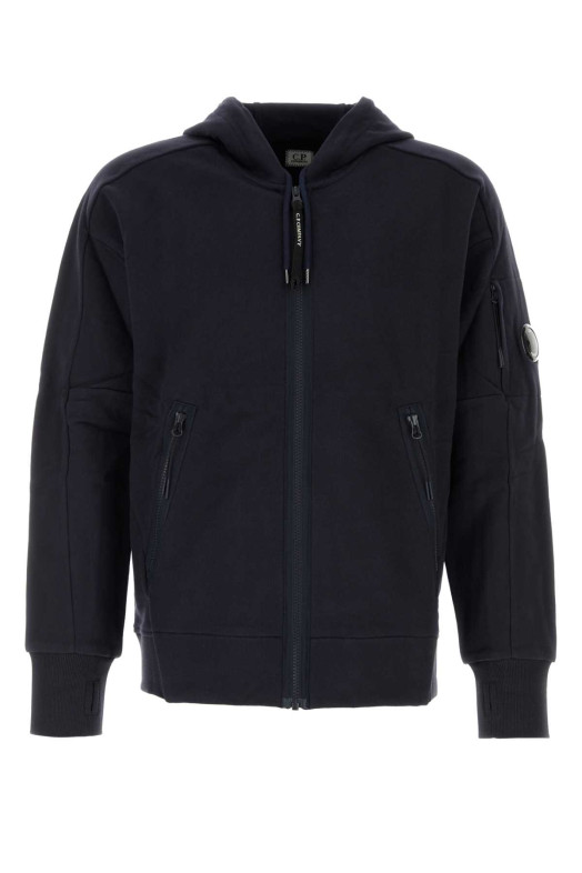 Midnight blue cotton sweatshirt C.P. COMPANY (RCCMSS716A005086W)