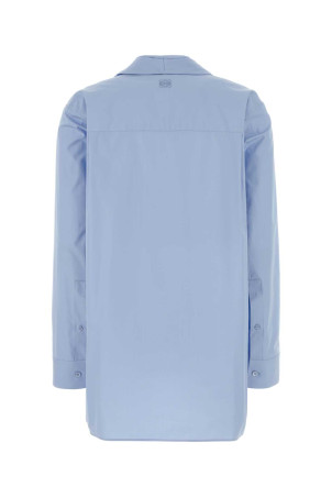 Light blue poplin shirt BLUE LOEWE (S359Y05XGB)