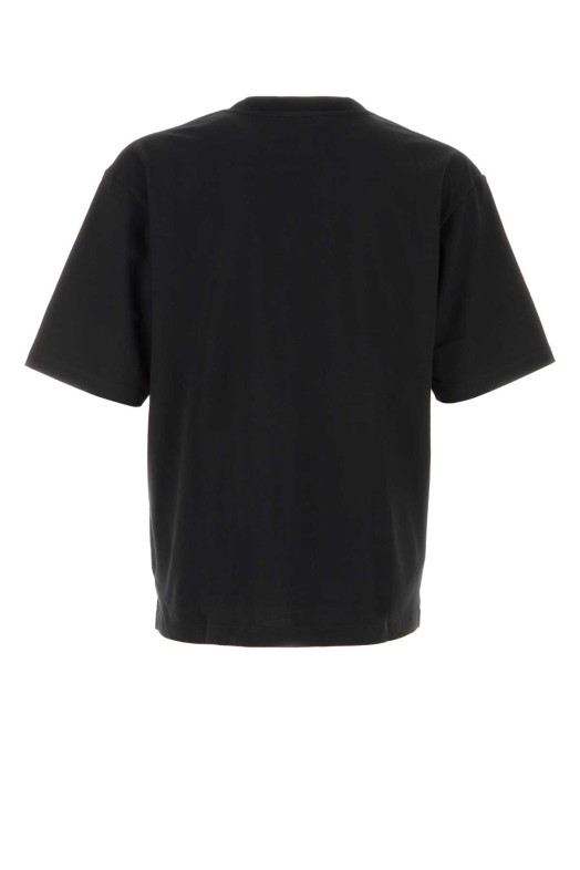 Black cotton oversize t-shirt DSQUARED (S71GD1653D20033)