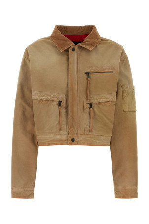 Camel denim jacket DSQUARED (S75AM1183D35106)