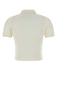 White knit polo shirt Black DSQUARED (S75HA1399D13203)