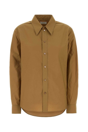 Camel poplin shirt LEMAIRE (SH1182LF1500)